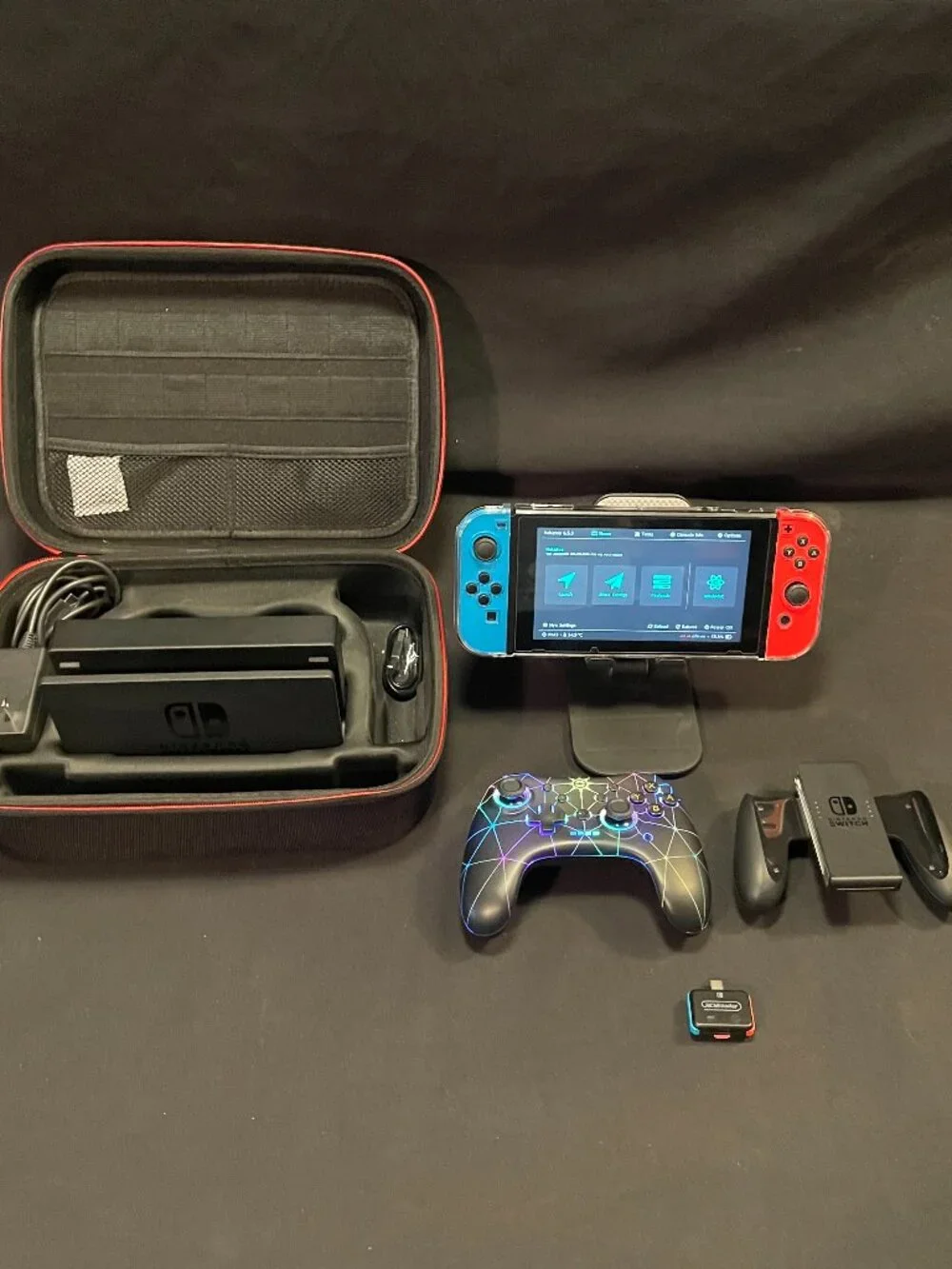 Nintendo Switch 512gb Unpatched With Accessories